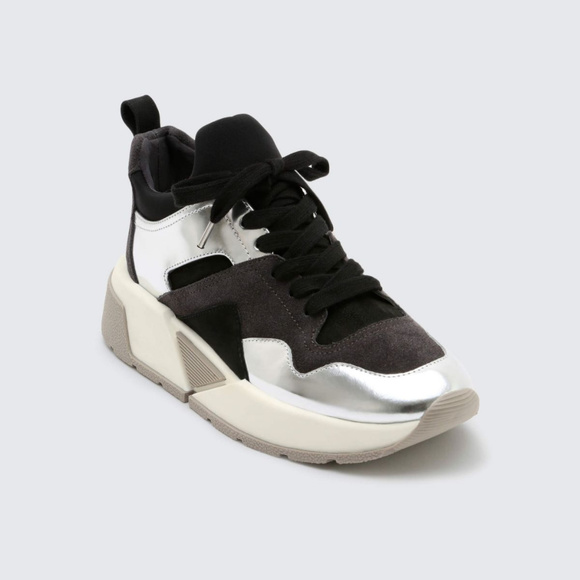 DOLCE VITA Leather Platform Sneakers - Picture 2 of 6